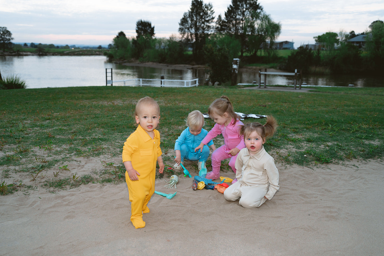 Baby fishing shirt sunsuit_Little Fisho