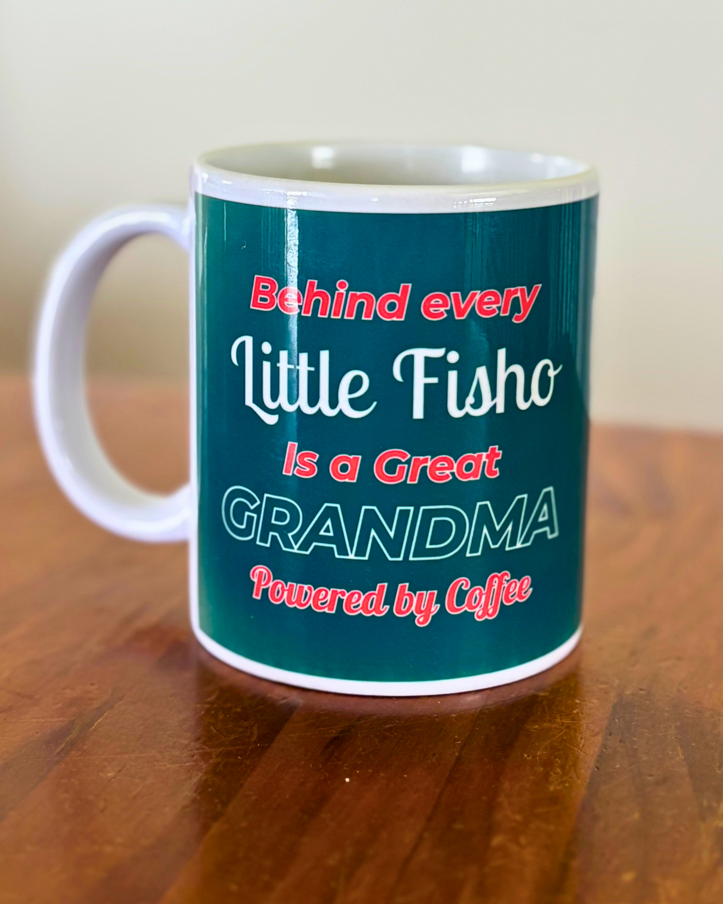 Little Fisho Grandma Mug – For the Grandmother Who Loves the Great Outdoors