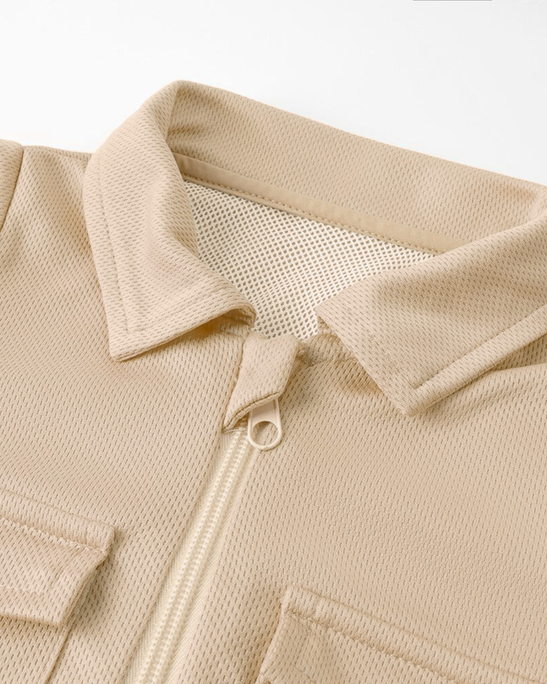 Baby Fishing Onesie Sand Beige