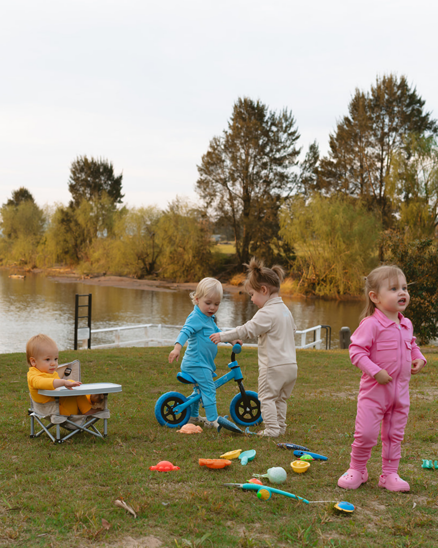 Baby Fishing Onesie Sunshine Yellow