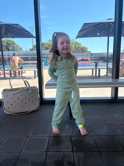 Sage Green UV Defender Kids Set