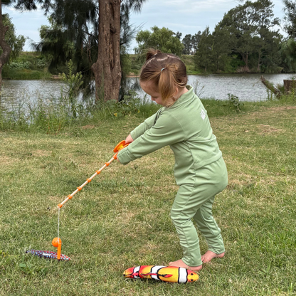 Sage Baby Fishing Shirt Onesie