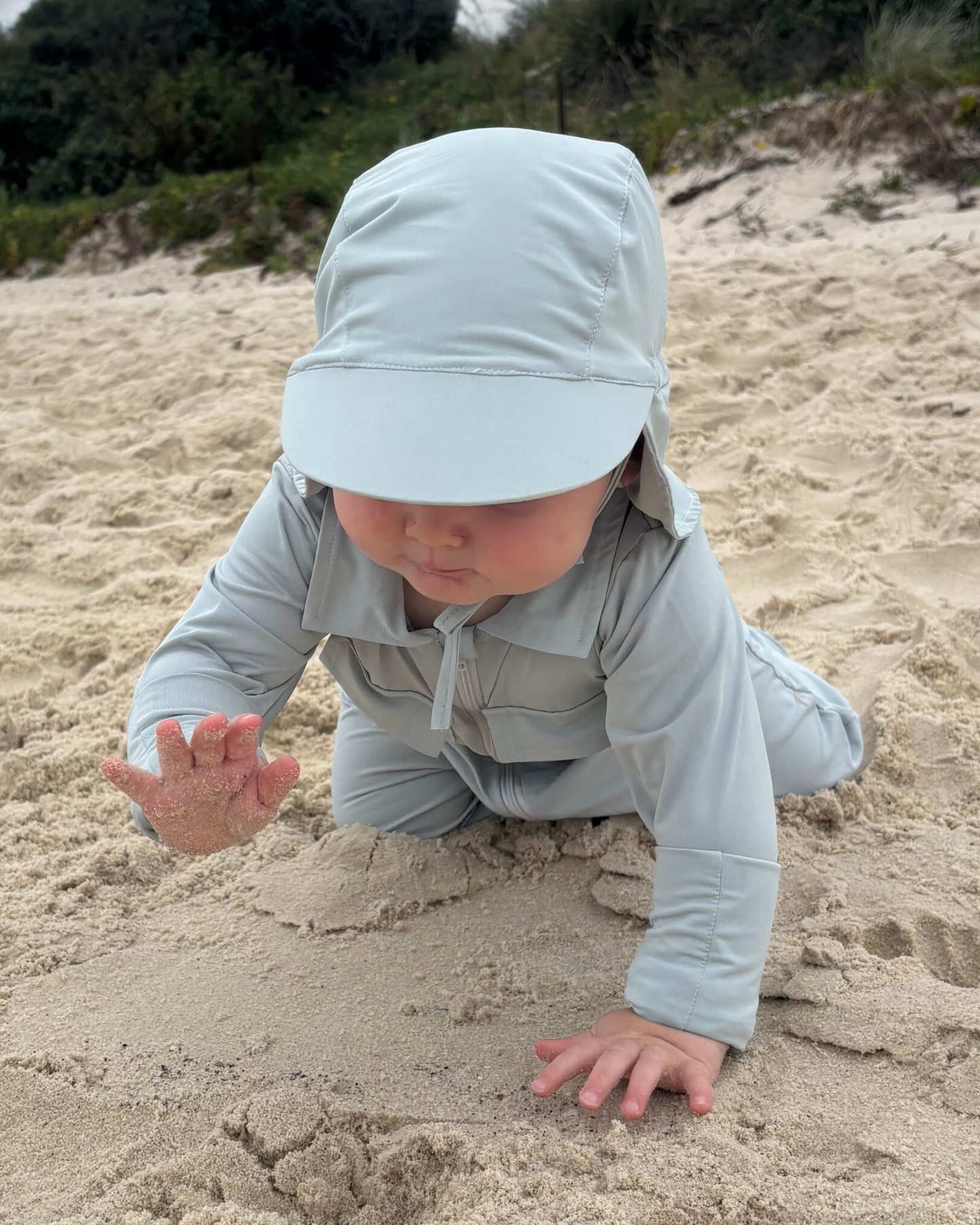 baby outdoor onesie & Hat