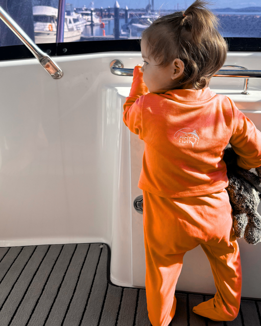 Pre-Sale: Sunrise Orange UV Defender Onesie