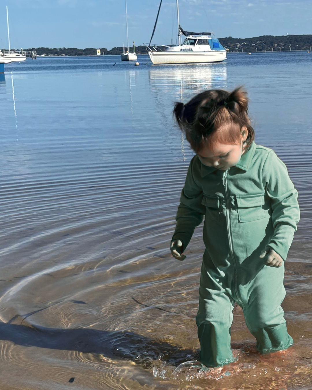 Mum + Mini Fishing Dress + Onesie