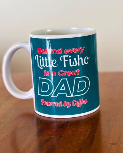 Little Fisho Dad Mug – For the Fishing, Camping & Boating Legends