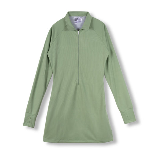 Girls Fishing Dress: Sage Green