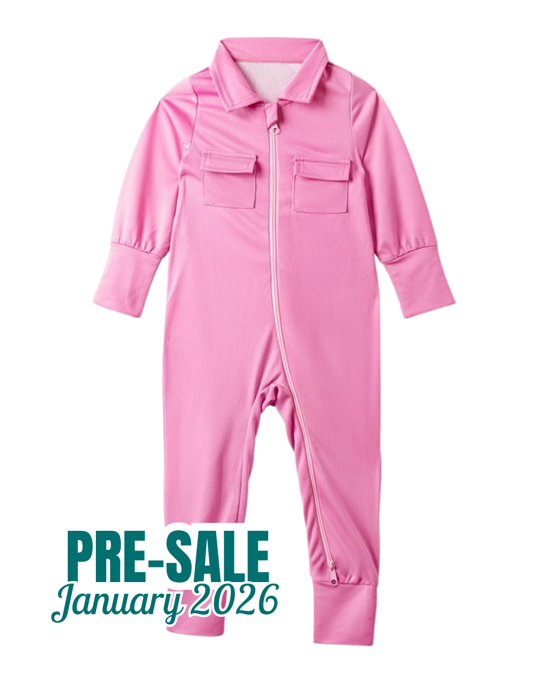 Pre-Sale: Coral Pink UV Defender Onesie