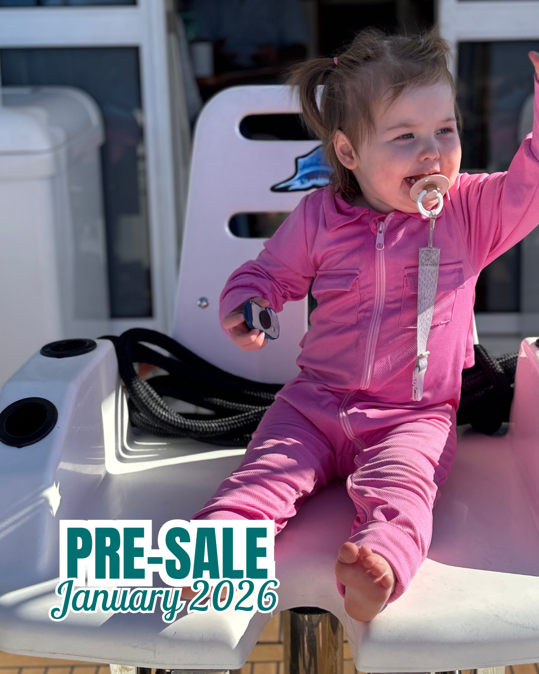 Pre-Sale: Coral Pink UV Defender Onesie