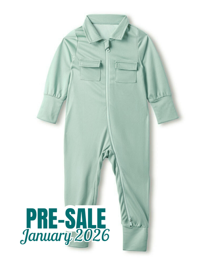 Pre-Sale: Sage Green UV Defender Onesie