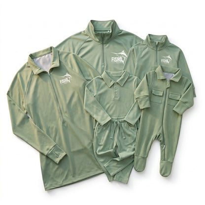 Sage Green UV Defender Shirt - Kids