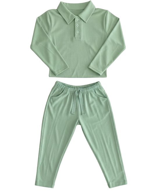 Sage Green UV Defender Kids Set