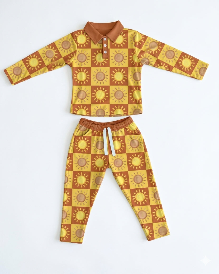 Retro Sunburst UV Defender Kids Set