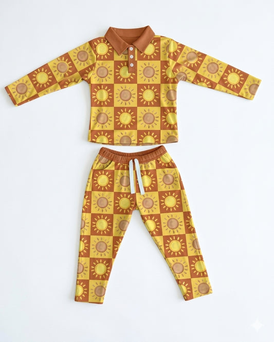 Retro Sunburst UV Defender Kids Set