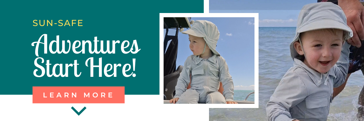 Sun Safe Baby & Toddler Fishing Shirt Onesies & Swimwear