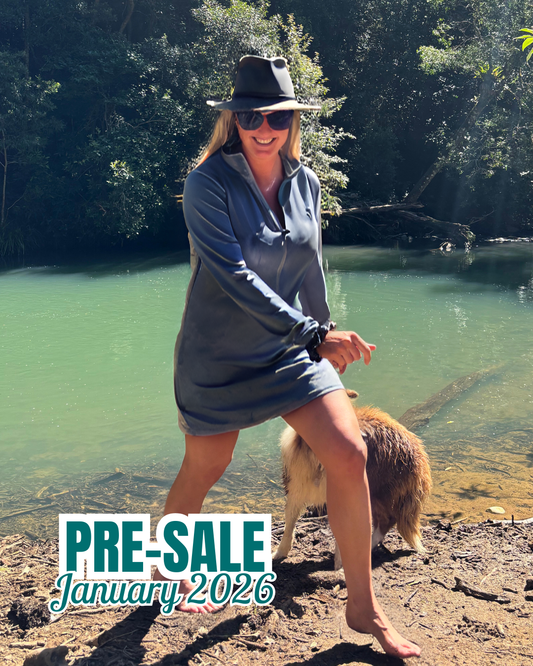 Pre-Sale: Storm Grey UV Defender Dress
